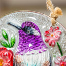 Cottage Garden Suncatcher, Hummingbird, 5.5", Asst of 4, CDU
