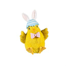 Bunny Blooms Table Decor Resin Easter Chick, 4.5"H, Asst of 2