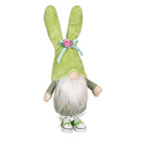 Hop Into Spring Table Decor Fabric Bunny Gnome, Asst of 2, 14.25"H