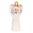 Valentine's Day Table Decor Resin Angel wit Icon, 7.25"H, Asst of 2