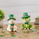 St. Patrick's Day Table Decor Resin Animal, 5.5"H, Asst of 2