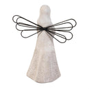 Simple Blessings Resin and Metal Angel Table Decor, Faith/Hope/Love, Asst of 3, 7.75"H