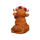 Valentine's Day Table Decor Resin Highland Cow, Asst of 2