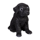 Pet Central Table Decor Resin Black Labrador, 4"H