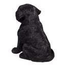 Pet Central Table Decor Resin Black Labrador, 4"H