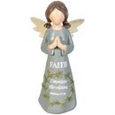 Simple Blessings Resin Angel Table Decor, Faith/Hope/Love, Asst of 3, 6"H