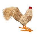 Petal & Plow Table Decor Natural Fiber Chicken, 10.5"L