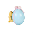 Hop Into Spring Table Decor Resin Chick with Egg, Asst of 2