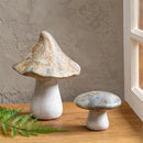 VivaStyle Table Decor, Marble Mushroom, Set of 2