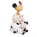 Hillside Pasture Table Decor Resin Farm Animal Trio, 7.5"H