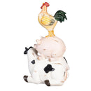 Hillside Pasture Table Decor Resin Farm Animal Trio, 7.5"H