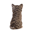 Pet Central Table Decor Resin Bicolor Tabby Cat, 3.3"H