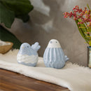 Cottage Garden Table Decor Ceramic Bird, Asst of 2