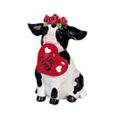 Valentine's Day Table Decor Resin Farm Animal, 5.25"H, Asst of 2