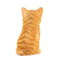 Pet Central Table Decor Resin Orange Tabby Cat, 3.3"H