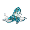 Seaside Retreat Table Decor Art Glass Octopus 6.25"L x 3.25"H