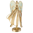 Nativity Table Decor Metal and Glass Angel, 13"H