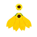 Giddy the Goose 21-inch metal porch statue with Sunflower outfit; goose and outfit included