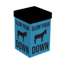 Just For Laughs Slow Down Travel Cup Ceramic Perfect, 17oz, Gift Box