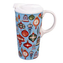Heartfelt Cheer Travel Cup Ceramic Perfect Cup, Ornaments, 17oz, Gift Box