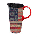 Americana BOHO By JG, Ceramic Perfect Cup, 17oz