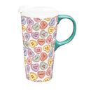 Valentine's Day Ceramic Perfect Cup, Candies, 17oz, Gift Box