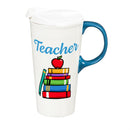 Title Series Ceramic Perfect Cup, Teacher, 17oz, Gift Box