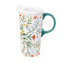 What She Shed Ceramic Perfect Cup, Mandala, 17oz, Gift Box