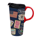 Americana BOHO By JG, Ceramic Perfect Cup, 17oz