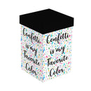 This Calls For Cake Travel Cup Ceramic Perfect Cup, Confetti, 17oz, Gift Box