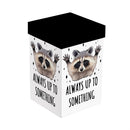 Just for Laughs Travel Cup Ceramic Perfect Cup, Raccoon, 17oz, Gift Box