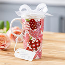 Heart Of The Home Travel Cup Ceramic Perfect Cup, Scattered Hearts, 17oz, Gift Box