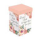 Simple Blessings Travel Cup Ceramic Perfect Cup, Let your faith be bigger, 17oz, Gift Box