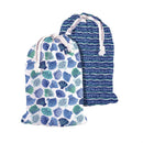 Seaside Retreat Towel Quick Dry Waffle Weave with Matching Carrying Case, 60"x30"