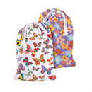 Cottage Garden Towel Quick Dry Waffle Weave with Matching Carrying Case, 60"x30"