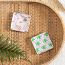 Palm Beach Trinket Dish, Tropical Square, Asst of 2
