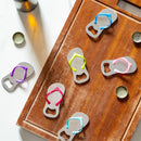 Flip Flop Bottle Opener, Metal, Asst of 6, CDU