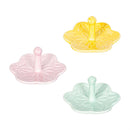 Cottage Garden Trinket Dish, Floral Ring Holder, Asst of 3, CDU
