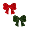Heartfelt Cheer Trinket & Trinket Dish, Ceramic Bow, 5"L, Asst of 2