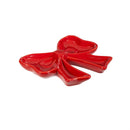 Heartfelt Cheer Trinket & Trinket Dish, Ceramic Bow, 5"L, Asst of 2