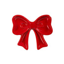 Heartfelt Cheer Trinket & Trinket Dish, Ceramic Bow, 5"L, Asst of 2
