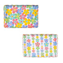 Trinket Dish, Scalloped Rectangular Floral, Asst of 2