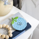 Red, White, & Bloom Trinket Dish, Hydrangea