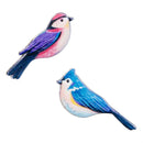 Cottage Garden Token, Metal Bird, Asst of 2, Basket Display