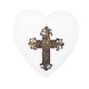 Memorial Token, Heart Cross, Asst of 3, Box Display