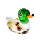 Hillside Pasture Token, Glass Duck, Basket display
