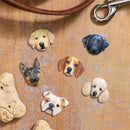 Hillside Pasture Pet Metal Token, Asst of 6, Basket Display