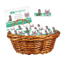 Boots & Bows Wish Token, Western, Asst of 2, Basket Display