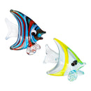 Seaside Retreat Token, Glass Fish, Asst of 2, Basket Display