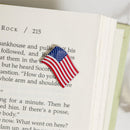 Red, White, & Bloom Token, Metal Flag, Basket Display
